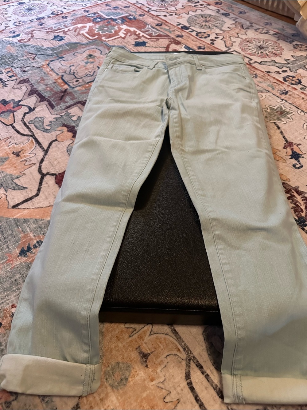 Jessica Simpson Light Denim Cropped Ankle Jeans